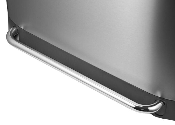 Κάδος Απορριμμάτων Διπλός (57.5x37.3x68.2) Estia 60lt Soft Close Inox 01-20903