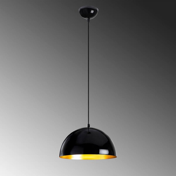Φωτιστικό Οροφής Μονόφωτο A-G Berceste 521SHN3187 Black