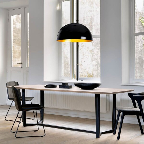 Φωτιστικό Οροφής Μονόφωτο A-G Berceste 521SHN3195 Black