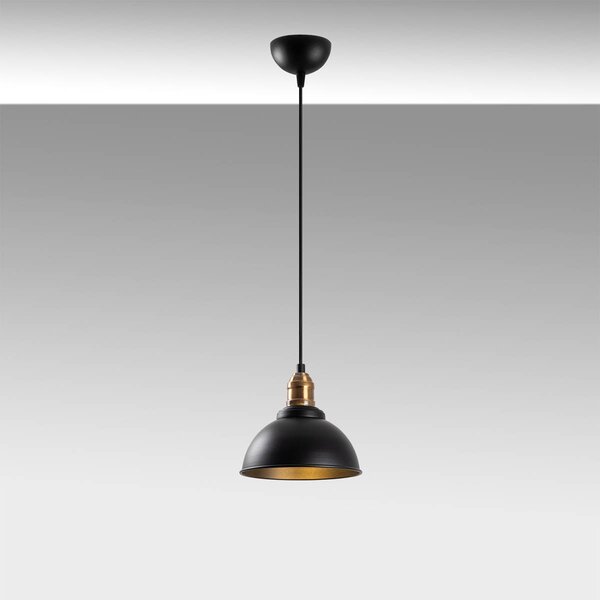 Φωτιστικό Οροφής Μονόφωτο A-G Varzan 942FLG2132 Black Antique
