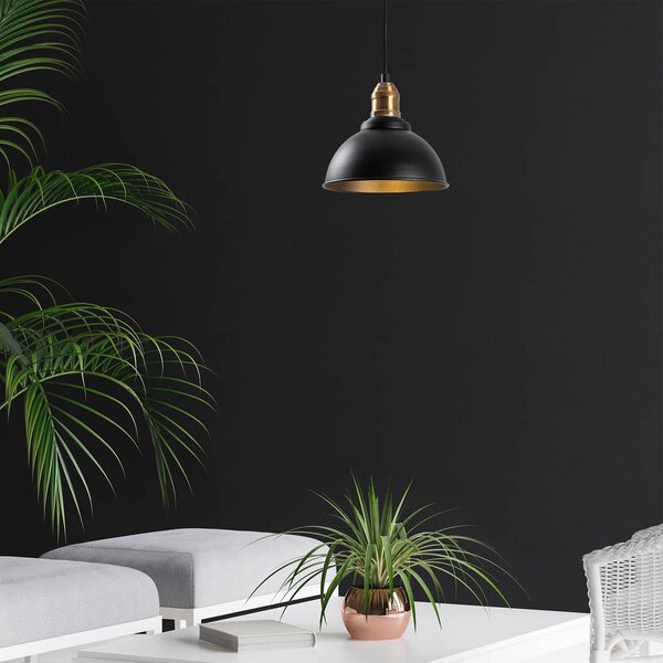Φωτιστικό Οροφής Μονόφωτο A-G Varzan 942FLG2132 Black Antique