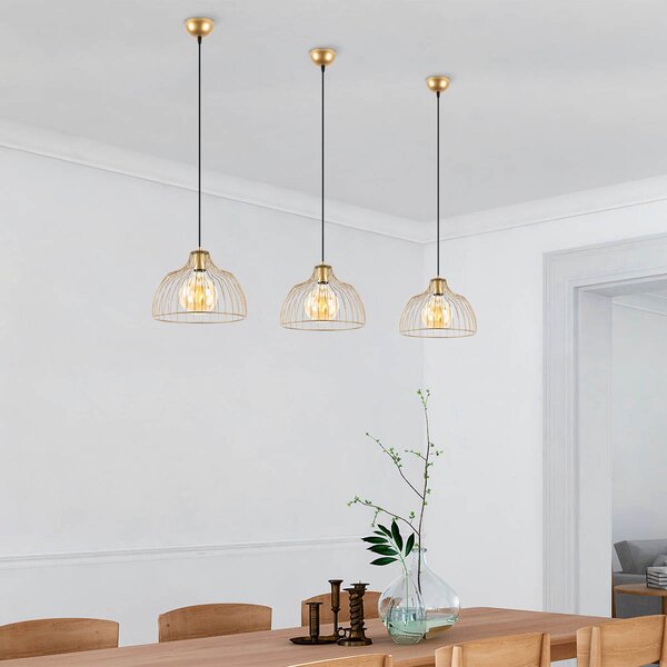Φωτιστικό Οροφής Μονόφωτο A-G Kozan 942FLG1475 Shiny Gold
