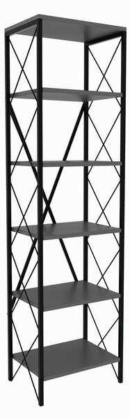 Ραφιέρα Δαπέδου 5 Θέσεων (50x30x180) A-G Suadiye 854KLN3613 Anthracite