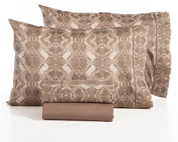 Σεντόνια Υπέρδιπλα (Σετ) Nef-Nef Homeware Elements Viper Beige