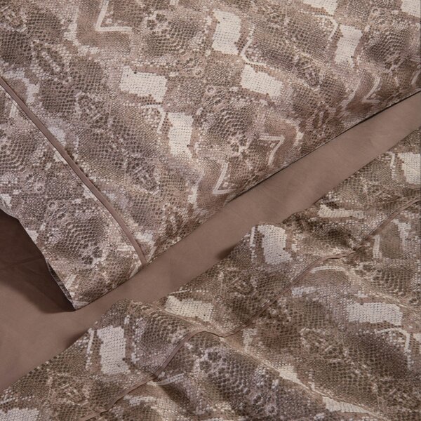 Σεντόνια Υπέρδιπλα (Σετ) Nef-Nef Homeware Elements Viper Beige