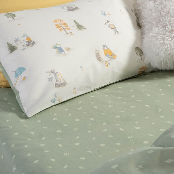 Σεντόνια Μονά (170x260) Nef-Nef Homeware Junior Woodland Party