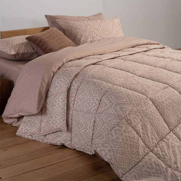 Πάπλωμα Υπέρδιπλο (240x220) 2 Όψεων Nef-Nef Homeware Smart Orion Beige