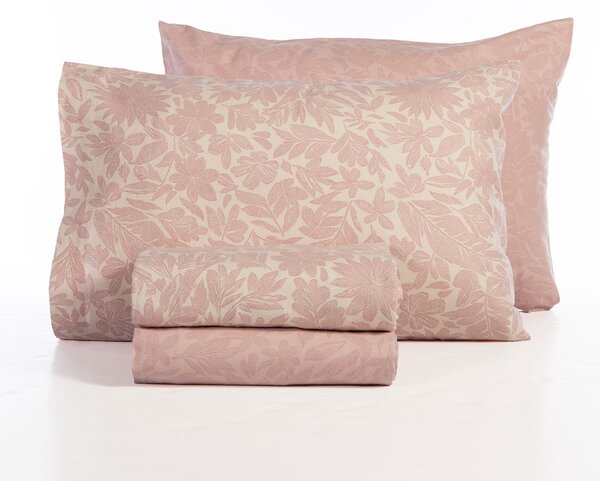 Φανελένια Σεντόνια Μονά (Σετ) Nef-Nef Homeware Flannel Issual Pink