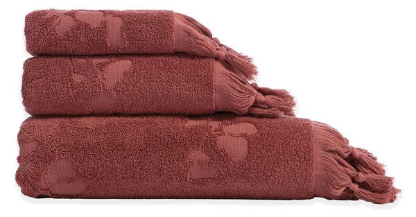 Πετσέτα Προσώπου (50x90) Nef-Nef Homeware Premium Vania Rose 550gsm