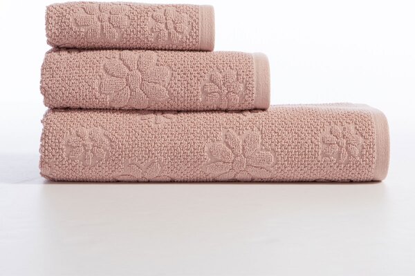 Πετσέτα Προσώπου (50x90) Nef-Nef Homeware Premium Margot Pink 550gsm