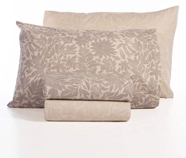 Φανελένια Σεντόνια Μονά (Σετ) Nef-Nef Homeware Flannel Issual Grey