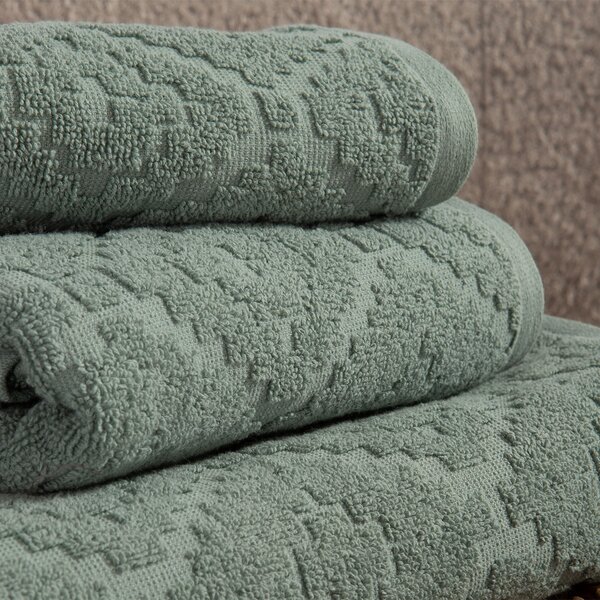 Πετσέτα Χεριών (30x50) Nef-Nef Homeware Premium Romian Green 550gsm