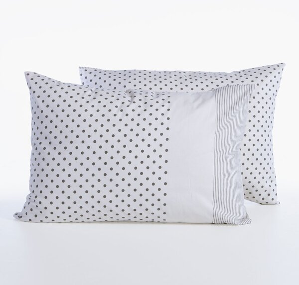 Μαξιλαροθήκη (52x72) Nef-Nef Homeware Smart Donter 26 Ecru - Anthracite