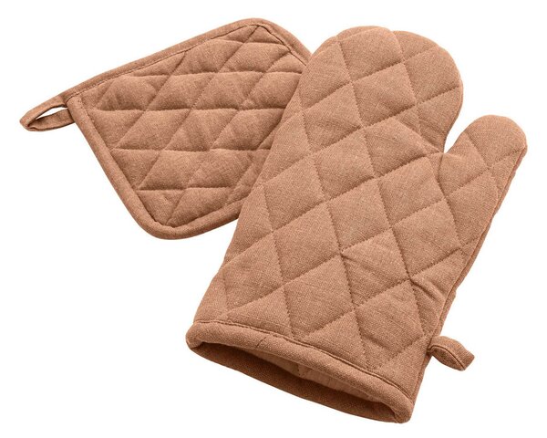 Γάντι + Πιάστρα Κουζίνας (Σετ) L-C Gourmet Mocha 1731404