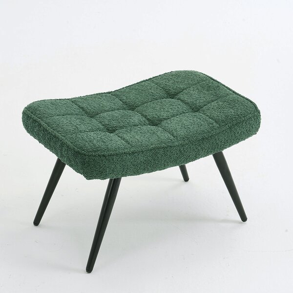 Υποπόδιο Μπουκλέ (60x40x38) Spitishop Ease Green