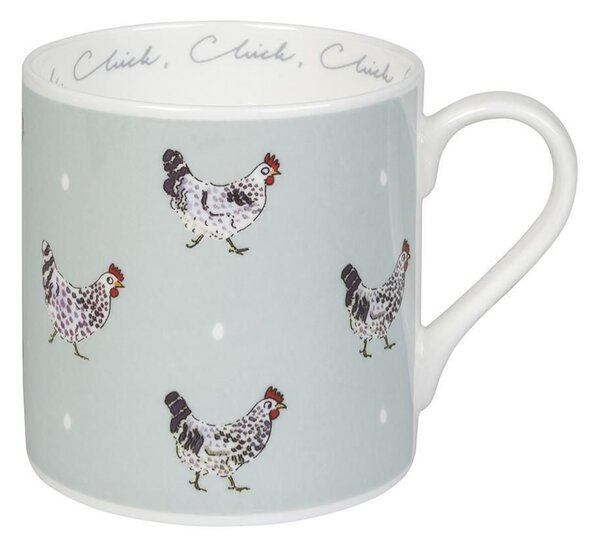 ΜΕΓΑΛΗ ΚΟΥΠΑ ΠΟΡΣΕΛΑΝΗΣ FINE BONE CHINA 425ml SOPHIE ALLPORT - CHICKEN - COLOURED