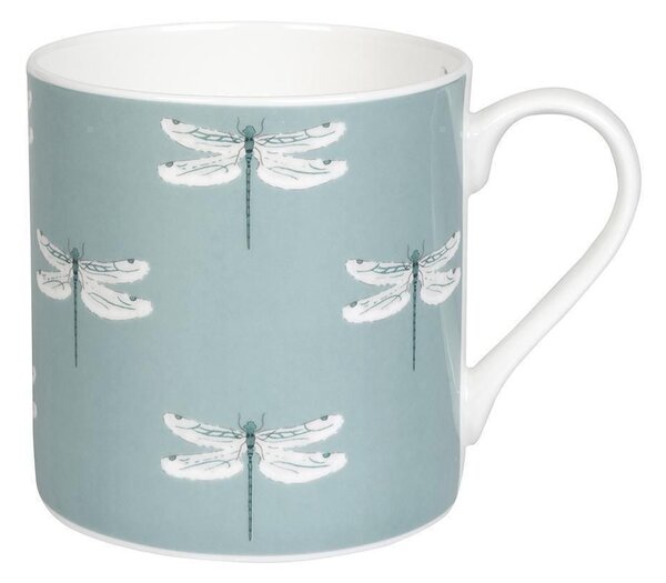 ΜΕΓΑΛΗ ΚΟΥΠΑ ΠΟΡΣΕΛΑΝΗΣ FINE BONE CHINA 425ml SOPHIE ALLPORT - DRAGONFLY COLOURED