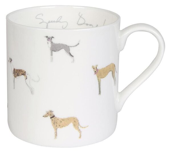 ΜΕΓΑΛΗ ΚΟΥΠΑ ΠΟΡΣΕΛΑΝΗΣ FINE BONE CHINA 425ml SOPHIE ALLPORT - SPEEDY DOGS