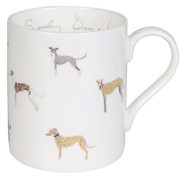 ΚΟΥΠΑ ΠΟΡΣΕΛΑΝΗΣ FINE BONE CHINA 275ml SOPHIE ALLPORT - SPEEDY DOGS