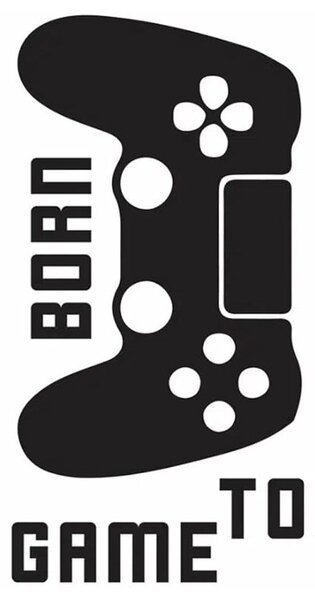 Αυτοκόλλητα Τοίχου Ango Born To Game 59011