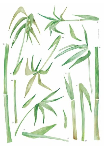 Αυτοκόλλητα Τοίχου Ango Bamboo 44233