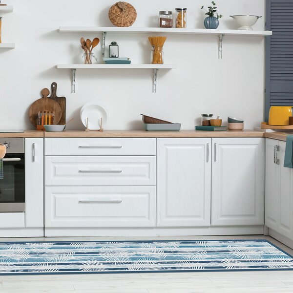Διάδρομος Βινυλίου (50x180) Ango Blue Tropical L 83635