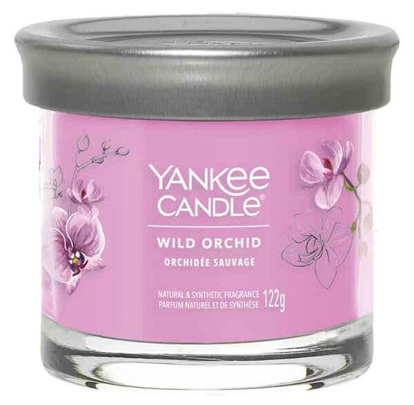 Αρωματικό Κερί Yankee Candle με διάρκεια καύσης έως 30 ώρες και άρωμα Wild Orchid