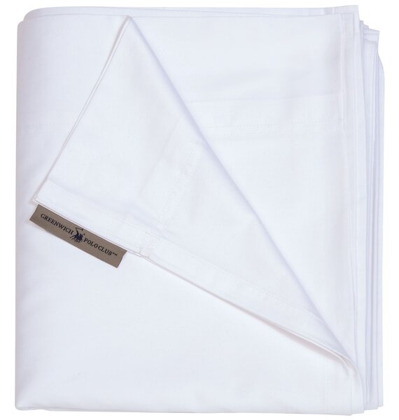 Ζεύγος Μαξιλαροθήκες Oxford (50x70) Greenwich Polo Club Loft Solid Cotton 2450 White
