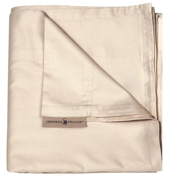 Ζεύγος Μαξιλαροθήκες Oxford (50x70) Greenwich Polo Club Loft Solid Cotton 2453 Beige