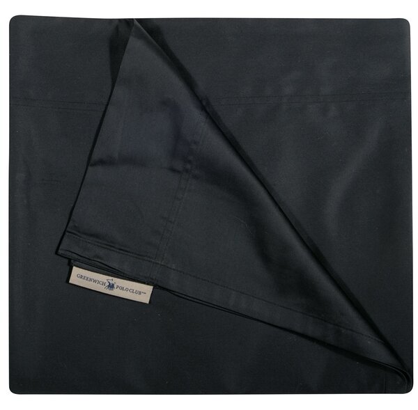 Σεντόνι Μονό Επίπεδο (170x260) Greenwich Polo Club Loft Solid Cotton 2462 Black