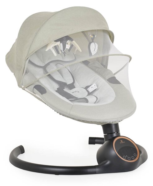 Ηλεκτρικό Ρηλάξ Με Μουσική (0+ Μηνών/Έως 9kg) Cangaroo Prestige Light Grey