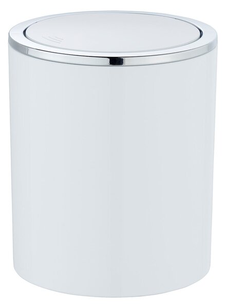 Κάδος Απορριμμάτων Μπάνιου (Φ14x17) Wenko 2lt Inca White 23930100