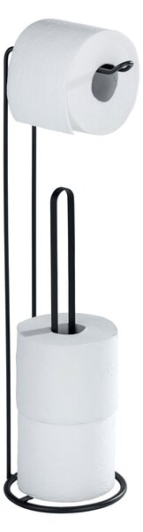 Σταντ Για Χαρτί Υγείας (Φ15x54.5) Wenko Lugano Black 23712100