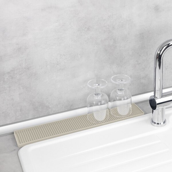 Επιφάνεια Στεγνώματος Πιάτων (42x8) Wenko Slim Beige 54719100