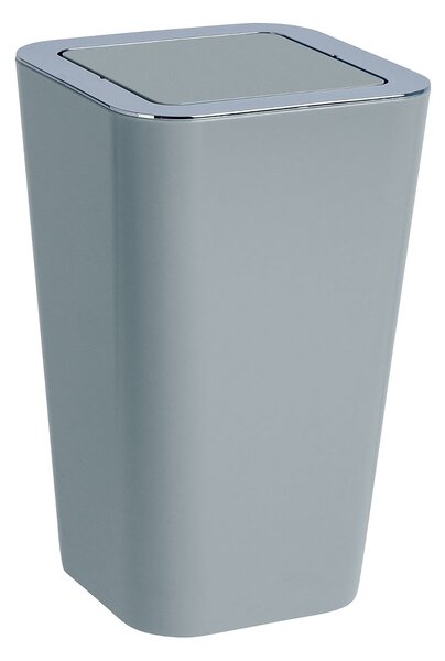 Κάδος Απορριμμάτων Μπάνιου (Φ18.5x36.5) Wenko 6lt Candy Grey 24163100