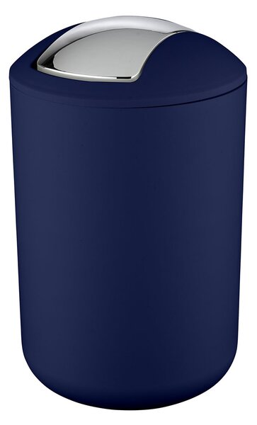Κάδος Απορριμμάτων Μπάνιου (Φ19.5x31) Wenko 6.5lt Brasil Dark Blue 22250100