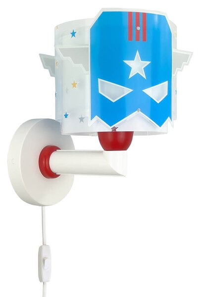Παιδική Απλίκα Τοίχου Ango Blue Hero 61819