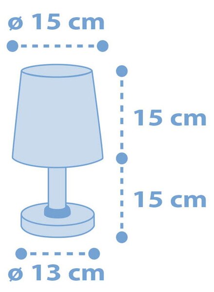 Παιδικό Πορτατίφ Ango Starlight Blue 82211 T