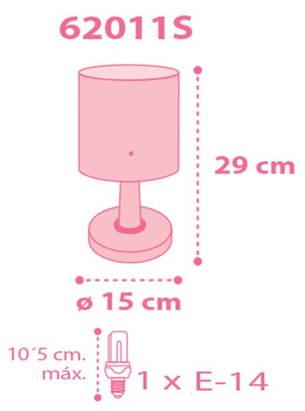 Παιδικό Πορτατίφ Ango Sweet Dreams Pink 62011 S