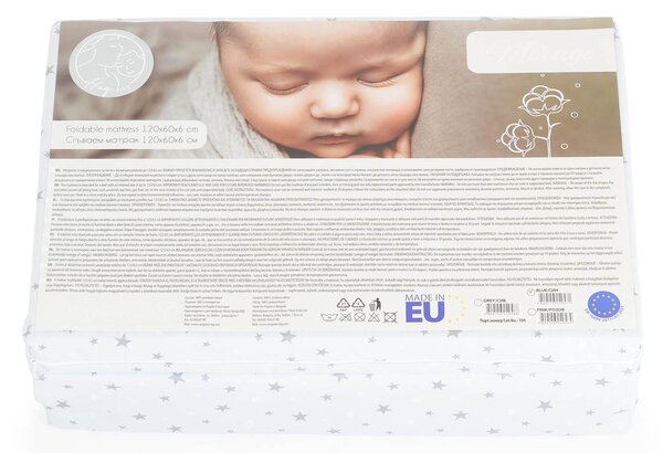Στρώμα Για Παρκοκρέβατο (60x120) Hugzzz Mirage Blue