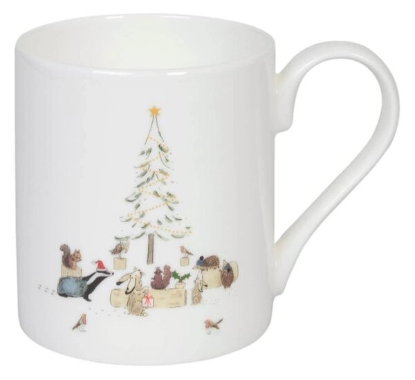 ΚΟΥΠΑ ΠΟΡΣΕΛΑΝΗΣ FINE BONE CHINA 275ml SOPHIE ALLPORT - FESTIVE FOREST