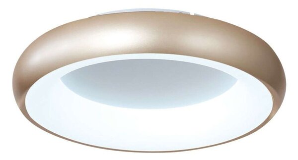 Φωτιστικό Οροφής 42021-B-Golden 40x8cm Dim Led 4050Lm 54W 3000K/4000K/6000K White-Gold Inlight