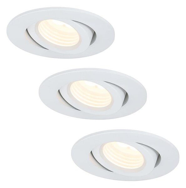 Paulmann 92685 - ΣΕΤ 3x Κρεμαστό φως οροφής LED PREMUIM LINE 3xLED/10W/230V