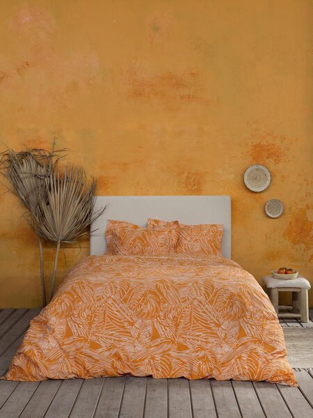 ΣΕΤ ΜΑΞΙΛΑΡΟΘΗΚΕΣ 52x72cm 2 ΤΕΜ. NIMA - ARBUST DEEP ORANGE (OXFORD)