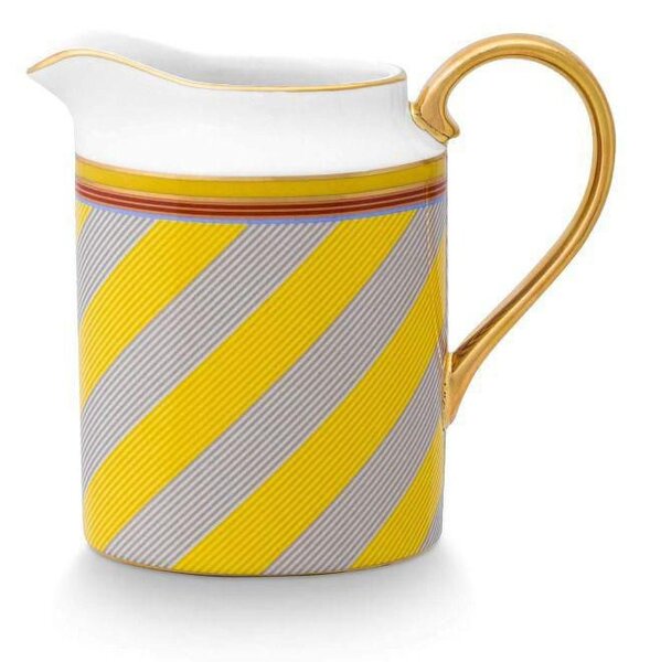 ΓΑΛΑΤΙΕΡΑ 260ml PIP STUDIO - CHIQUE STRIPES YELLOW