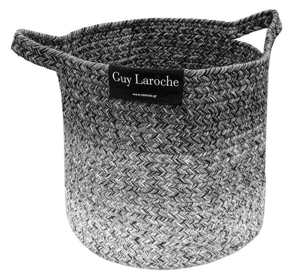 ΚΑΛΑΘΙ ΑΠΟΘΗΚΕΥΣΗΣ 30x30x30cm GUY LAROCHE - JUTE SHADES GREY