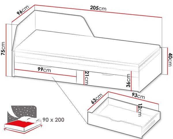 Κρεβάτι Melo-Fustiki - 0.00Χ0.00Χ0.00cm