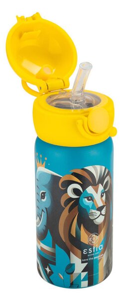 Παγούρι - Θερμός 350ml Με Καλαμάκι Estia Save The Aegean Jungle 01-27537