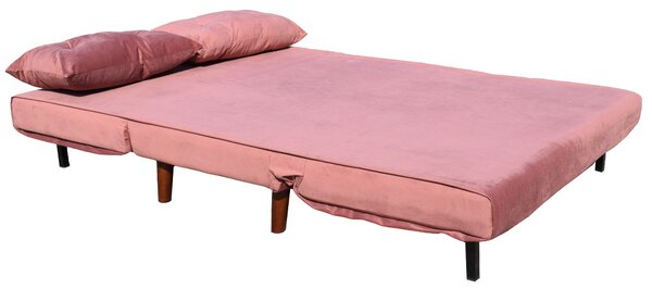 FALCON ΚΑΝΑΠΕΣ ΚΡΕΒΑΤΙ 2ΘΕΣΙΟΣ ΑΝΑΔΙΠΛΟΥΜΕΝΟΣ DUSTY PINK 121x90xH80cm