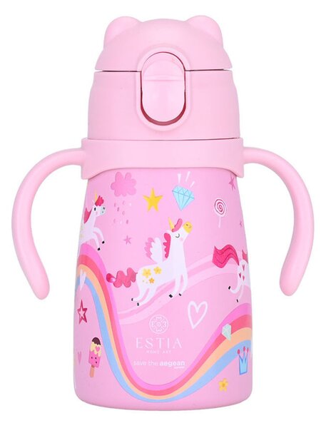 Παγούρι - Θερμός 300ml Με Καλαμάκι Estia Save The Aegean Rainbow Dreams 01-34221